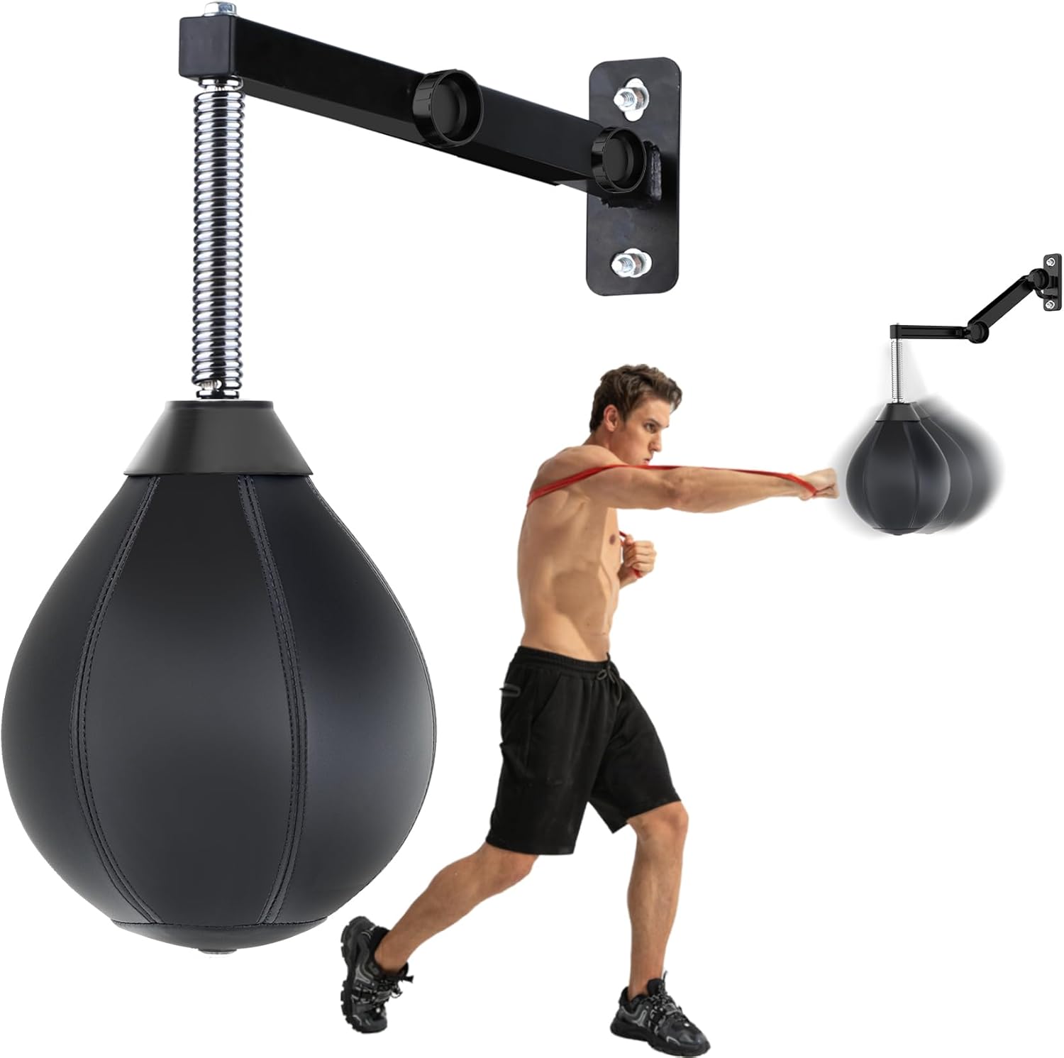 Adjustable Wall Mount Speed Bag for Boxing