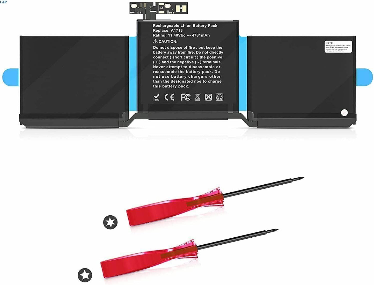 A1708 A1713 Replacement Battery for MacBook Pro 13-inch Models
