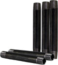 Everflow Supplies NPBL2012-5 Black Nipple Pipe - Durable Schedule 40