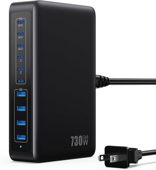 730W USB C Charger Block for Fast Charging Multiple Devices