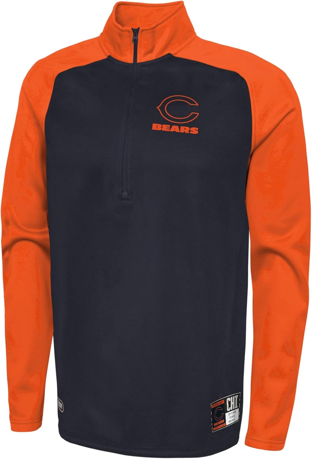 Outerstuff NFL Men's O-Line Performance 1/4 Zip Pullover Fleece