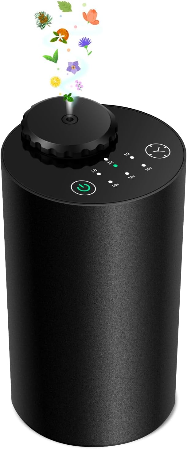 Portable Waterless Essential Oil Diffuser for Car - SHXMZS