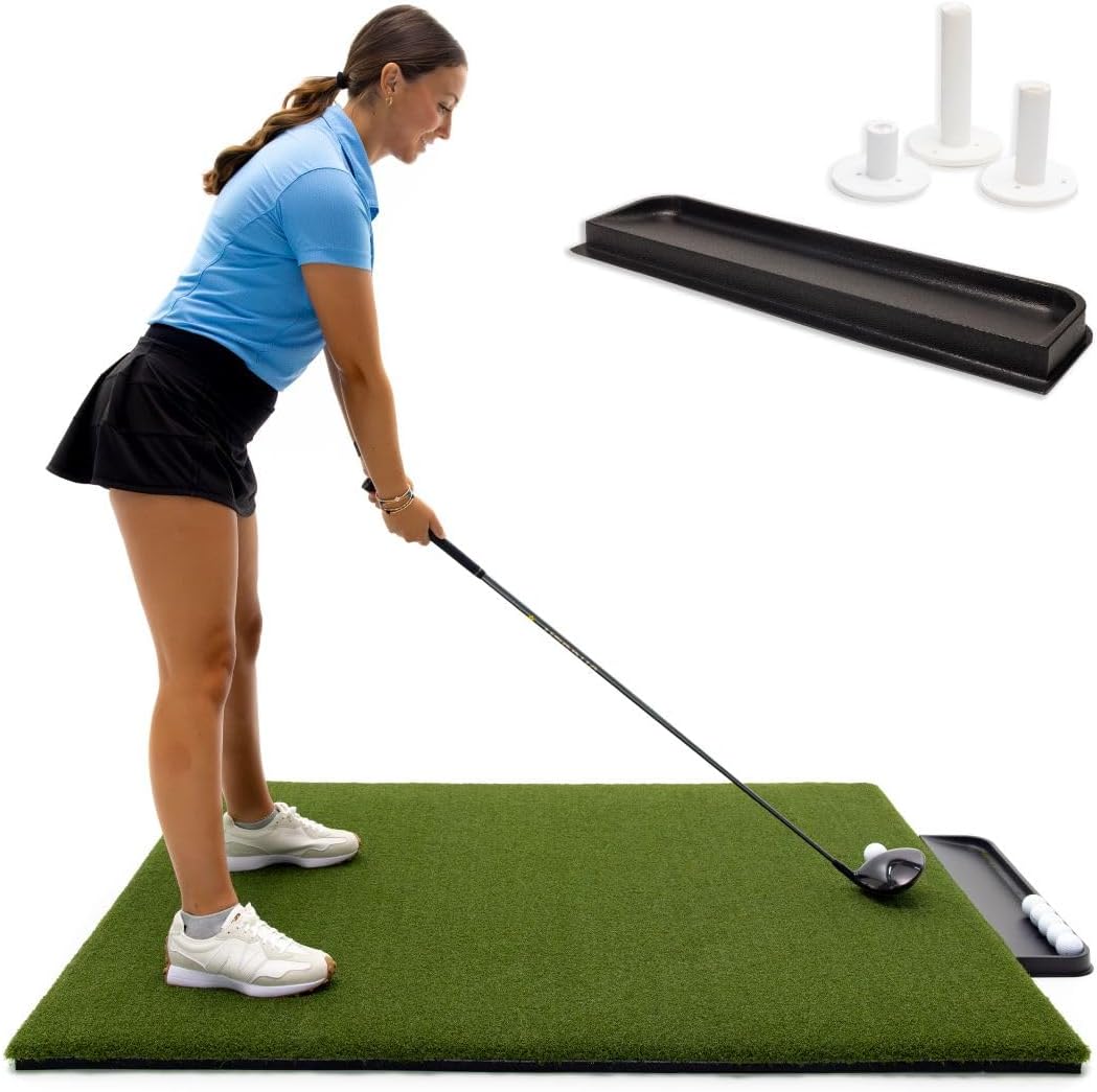 Premium Turf Indoor/Outdoor Golf Mat for All Skill Levels