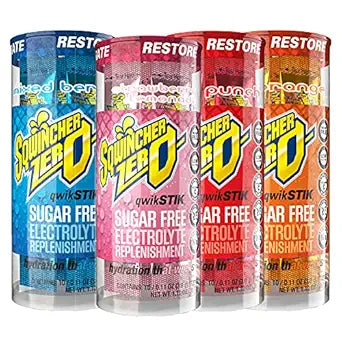 Sqwincher Zero Qwik Stik Sugar Free Variety Pack Review