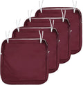 NettyPro Outdoor Cushion Covers Set 4 for Patio Chair Cushions