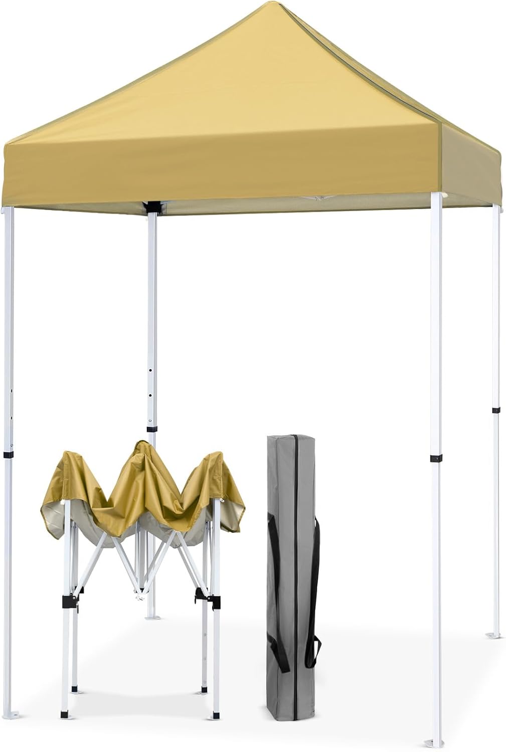 EAGLE PEAK 5x5 Pop Up Canopy Tent for Outdoor Events and Shade