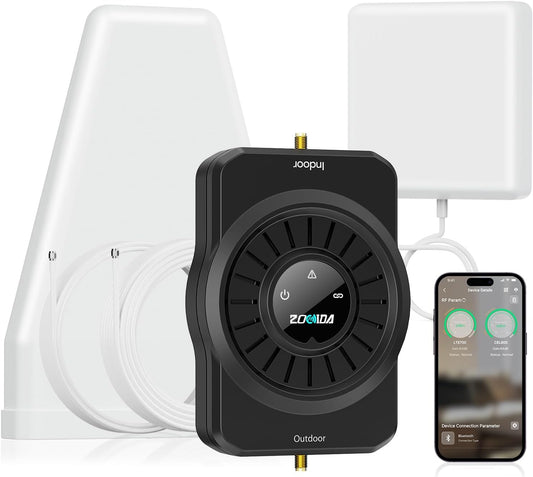 Cell Phone Signal Booster for Home Up to 4000 sq ft Coverage