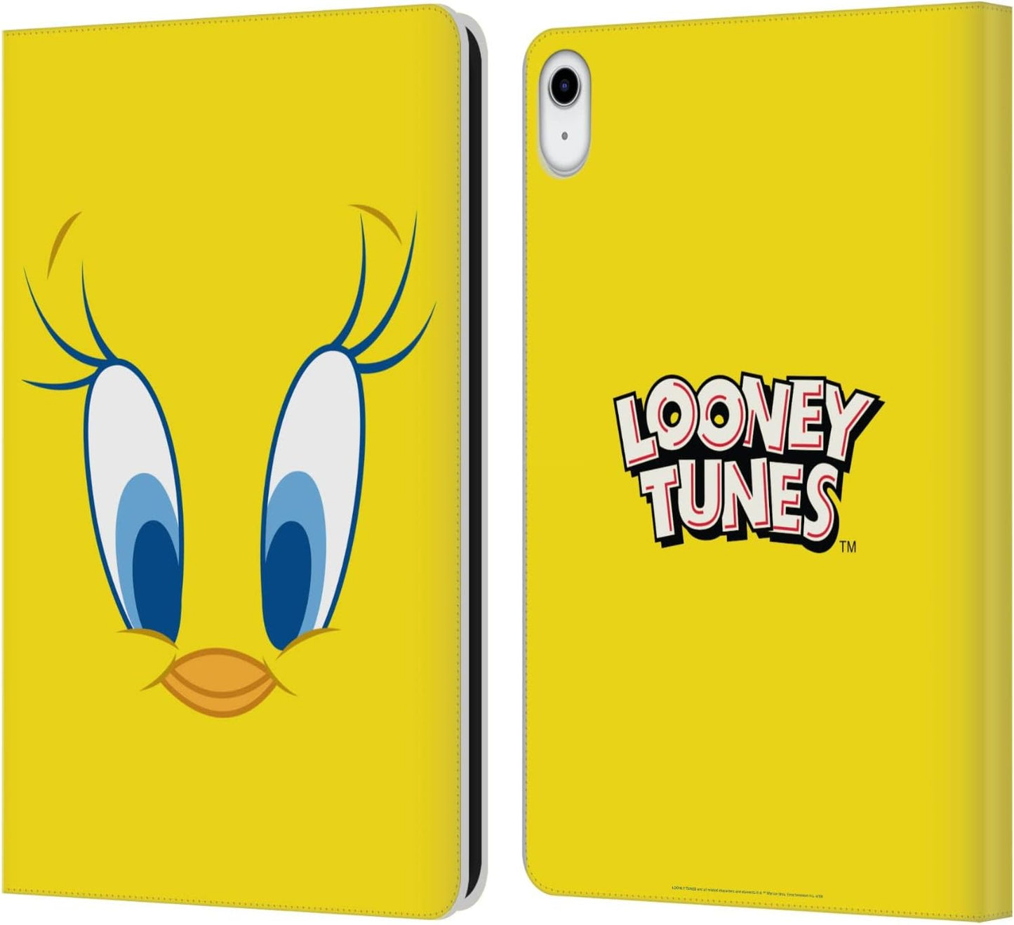 Looney Tunes Tweety Full Face Leather Wallet Case for iPad 10.9