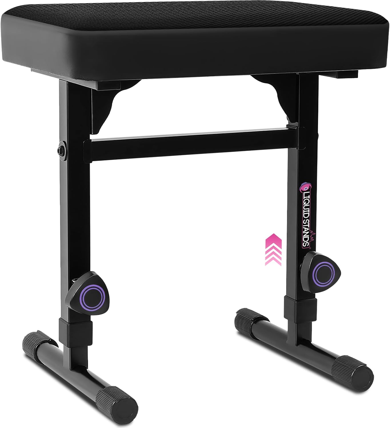 Adjustable Piano Bench with Padded Cushion for Musicians