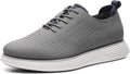 Men's MaxFlex Dress Sneakers Oxfords - Breathable Perforated PU