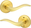 Kwikset Sedona Interior Passage Door Handle for Closets and Halls