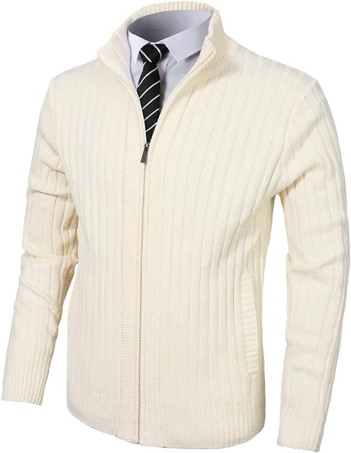 Pioneer Camp Men's Cardigan Sweater Full Zip with Pockets