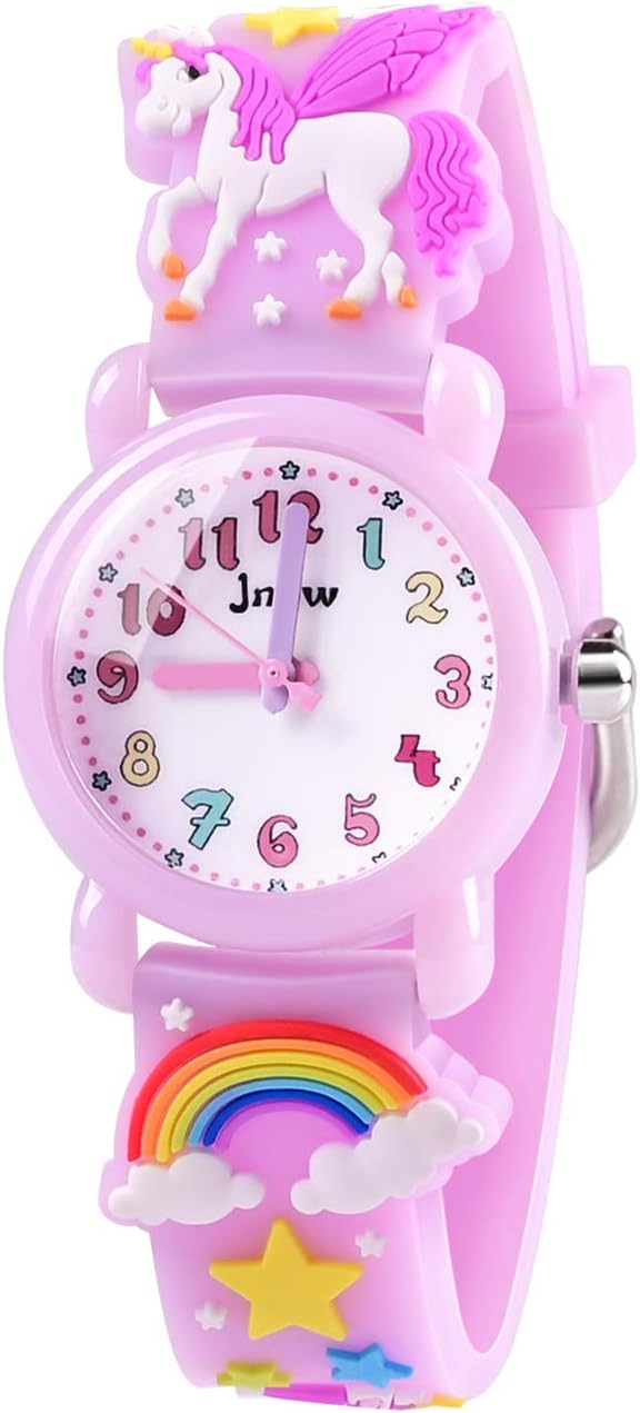 Waterproof Toddler 3D Cartoon Watch - Perfect Kids Gift