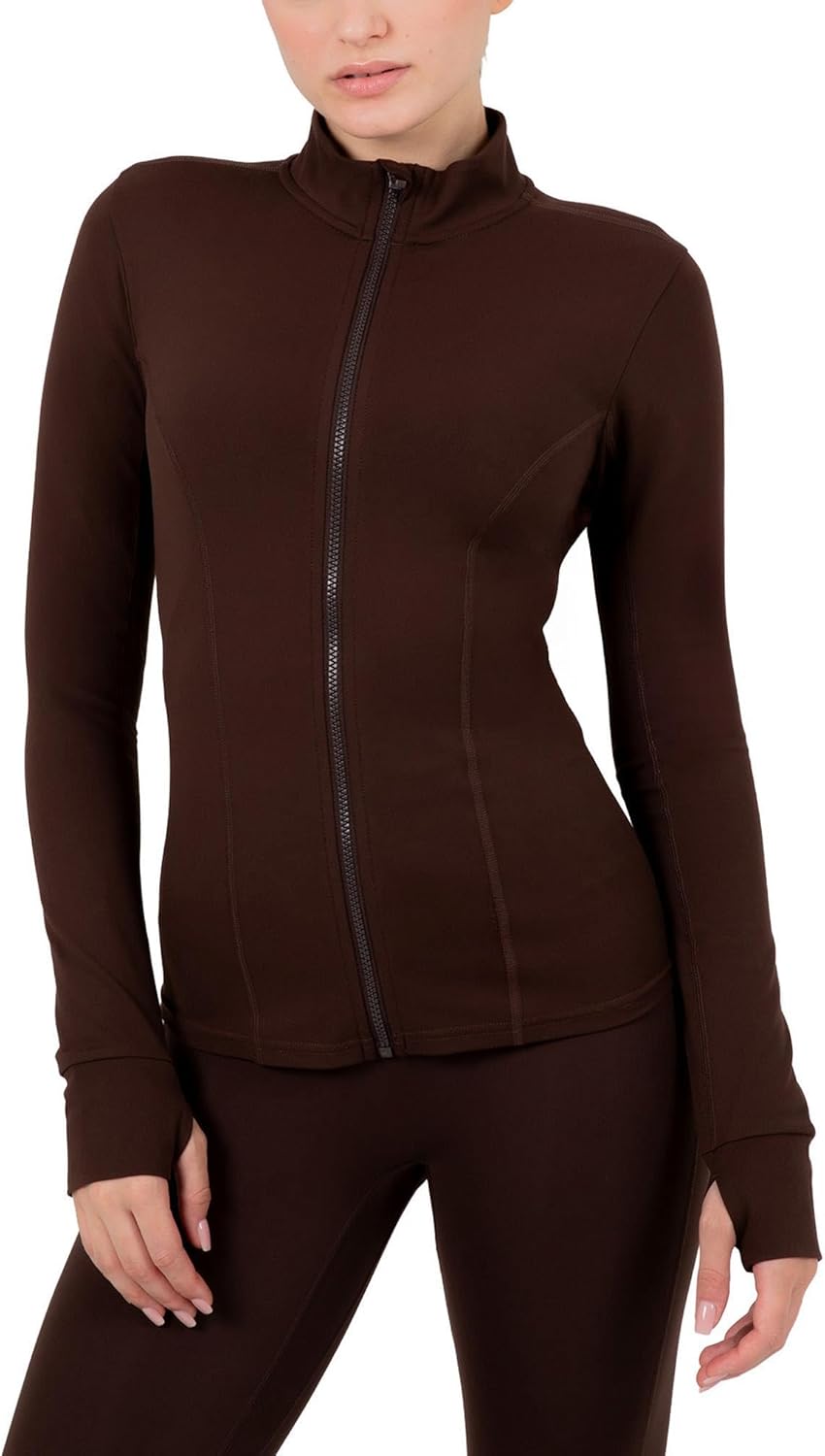 YITTY Active Women's Ultraluxe Full Zip Jacket for Athleisure