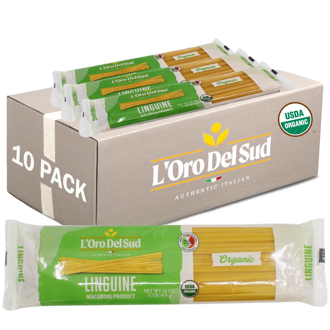 Organic Linguine Pasta - Premium Quality Italian Durum Wheat
