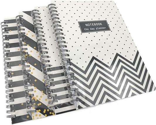 ALIMITOPIA 4-Pack A5 Spiral Journals - Organize Your Thoughts!