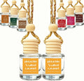Car Air Freshener Hanging Pack of 2 - Pistachio & Salted Caramel
