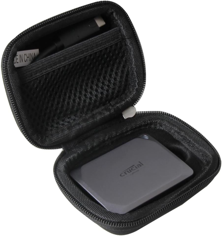 Hermitshell Hard Case for Crucial SSDs | Secure Travel Storage