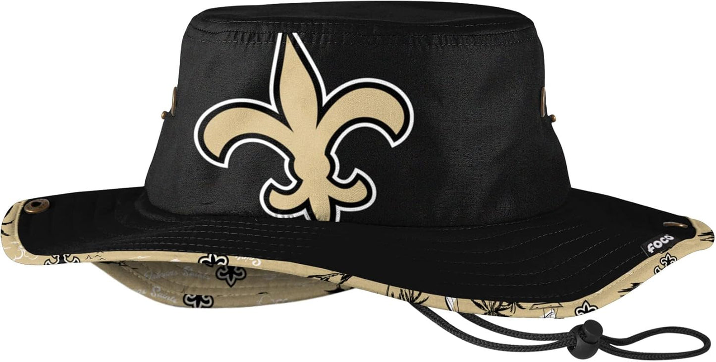NFL Team Cropped Big Logo Sport Outdoor Sun Bucket Hat Review