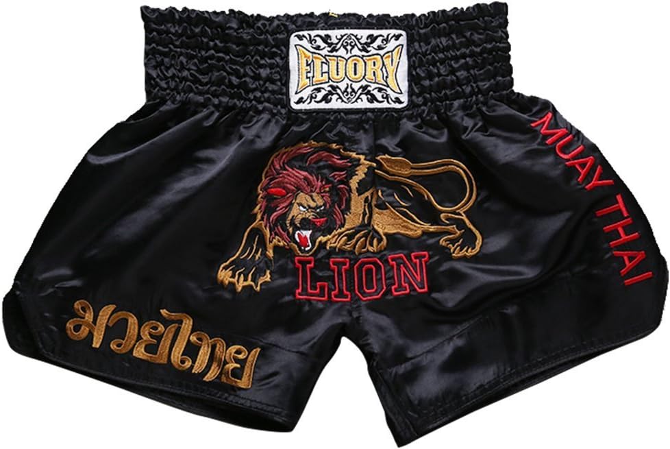 FLUORY Muay Thai Fight Shorts for MMA and Kickboxing Training