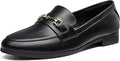 Women's Penny Loafers Leather Flats - Comfortable Commuter Shoes