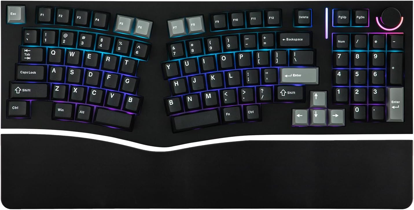 Feker Alice98 Ergonomic Mechanical Keyboard with Custom Features
