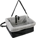Deluxe Dog Car Seat Fits Pets up to 15lbs - Secure Booster Seat