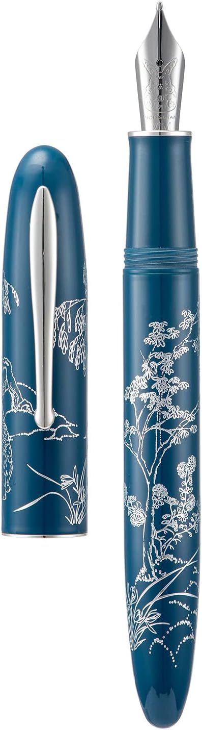 HONG DIAN N23 Blue Rabbit Fountain Pen for Smooth Writing
