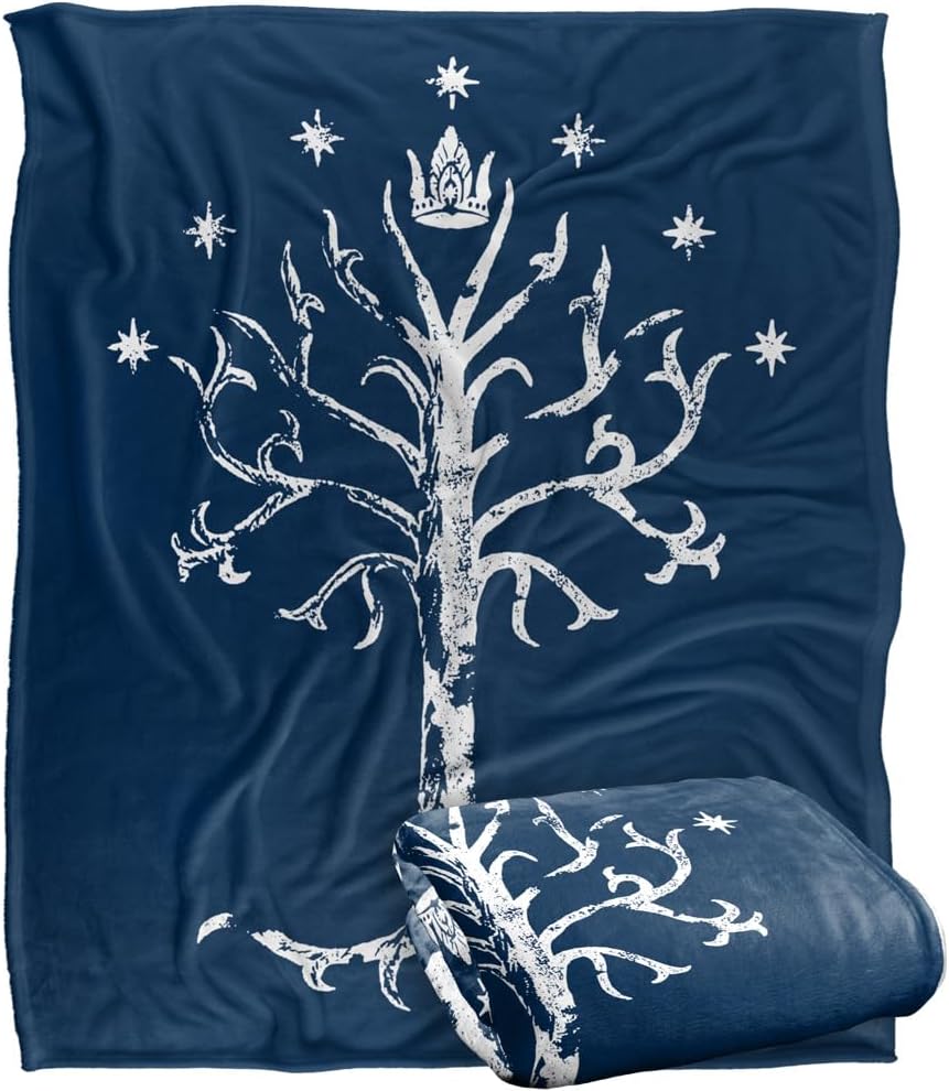 The Lord of The Rings Tree of Gondor Blanket for Cozy Comfort