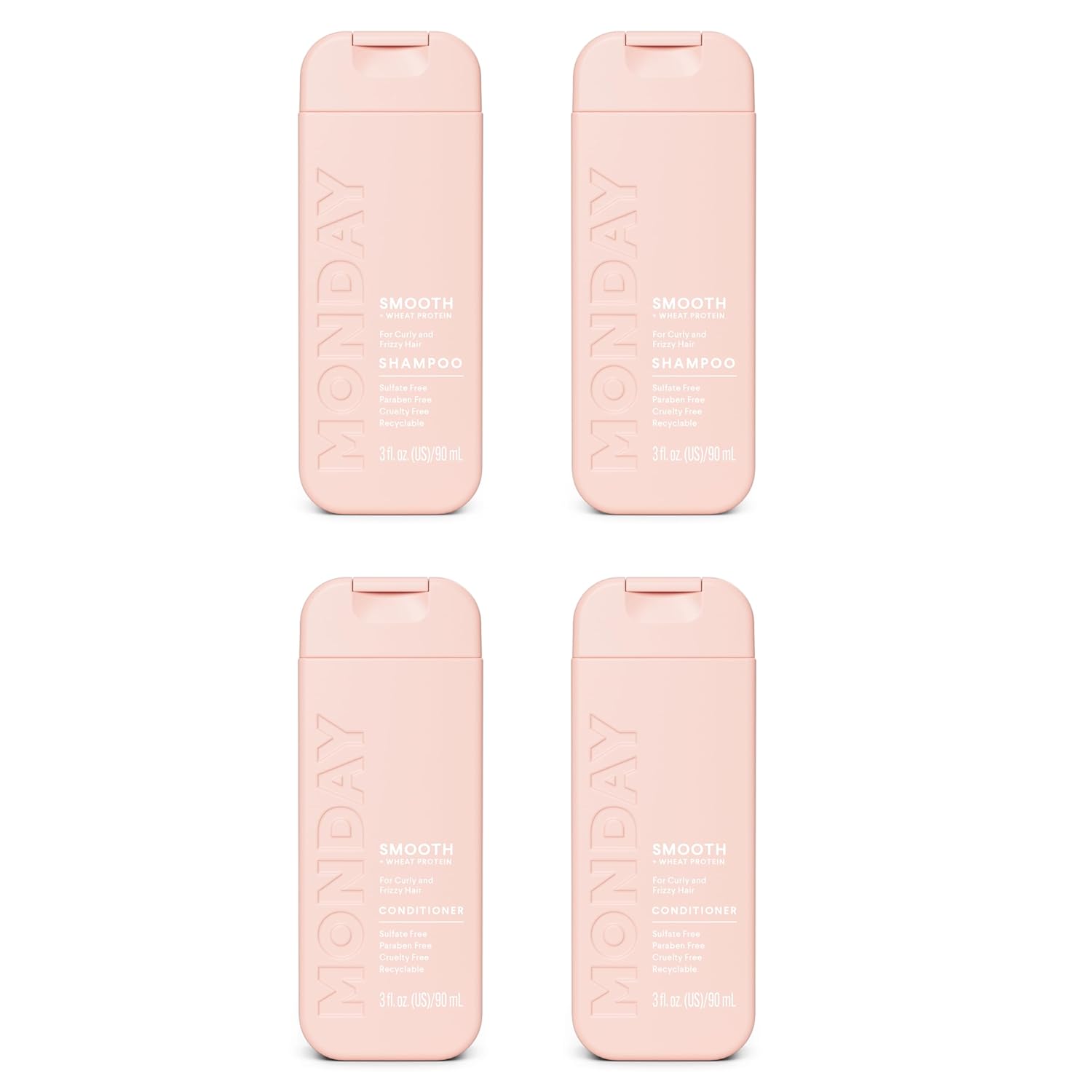 Smooth & Silky Hair - Monday Haircare Travel Pack