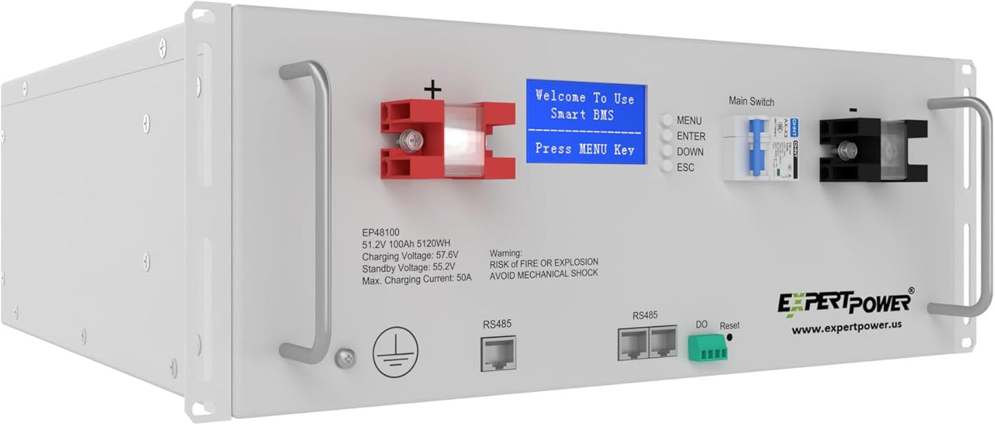 Long-Lasting ExpertPower 48V Lithium Battery