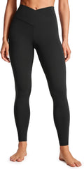 CRZ YOGA Women's Crossover High Waist Leggings for Ultimate Comfort