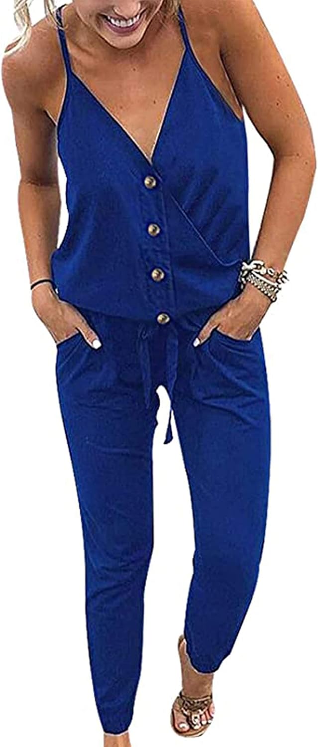 PRETTYGARDEN Womens Summer Casual One Piece Jumpsuit Review