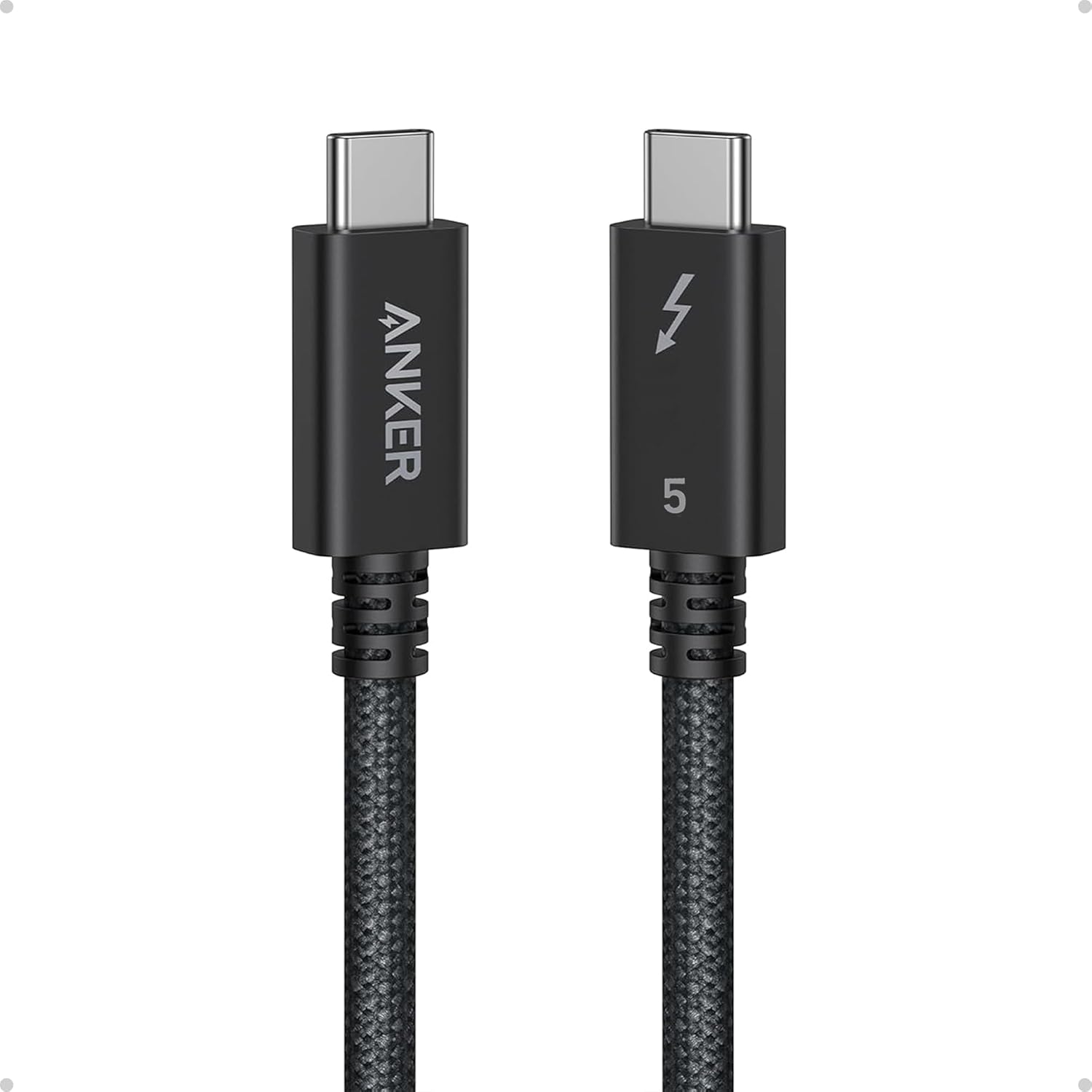 Anker Prime Thunderbolt 5 Cable for 240W Charging and 8K Displays