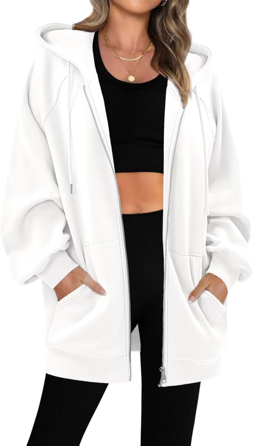 StunShow Women's Zip Up Hoodies for Casual Fall Style