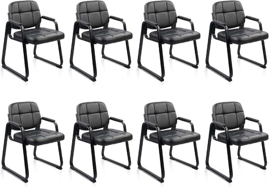 CLATINA Waiting Room Guest Chair with Padded Arm Rest for Comfort