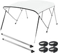 Seamander 4 Bow Marine Grade Polyester Boat Bimini Top - Durable Sea