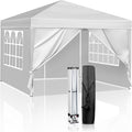 Bonnlo 10x10 Pop Up Canopy for Outdoor Events and Camping