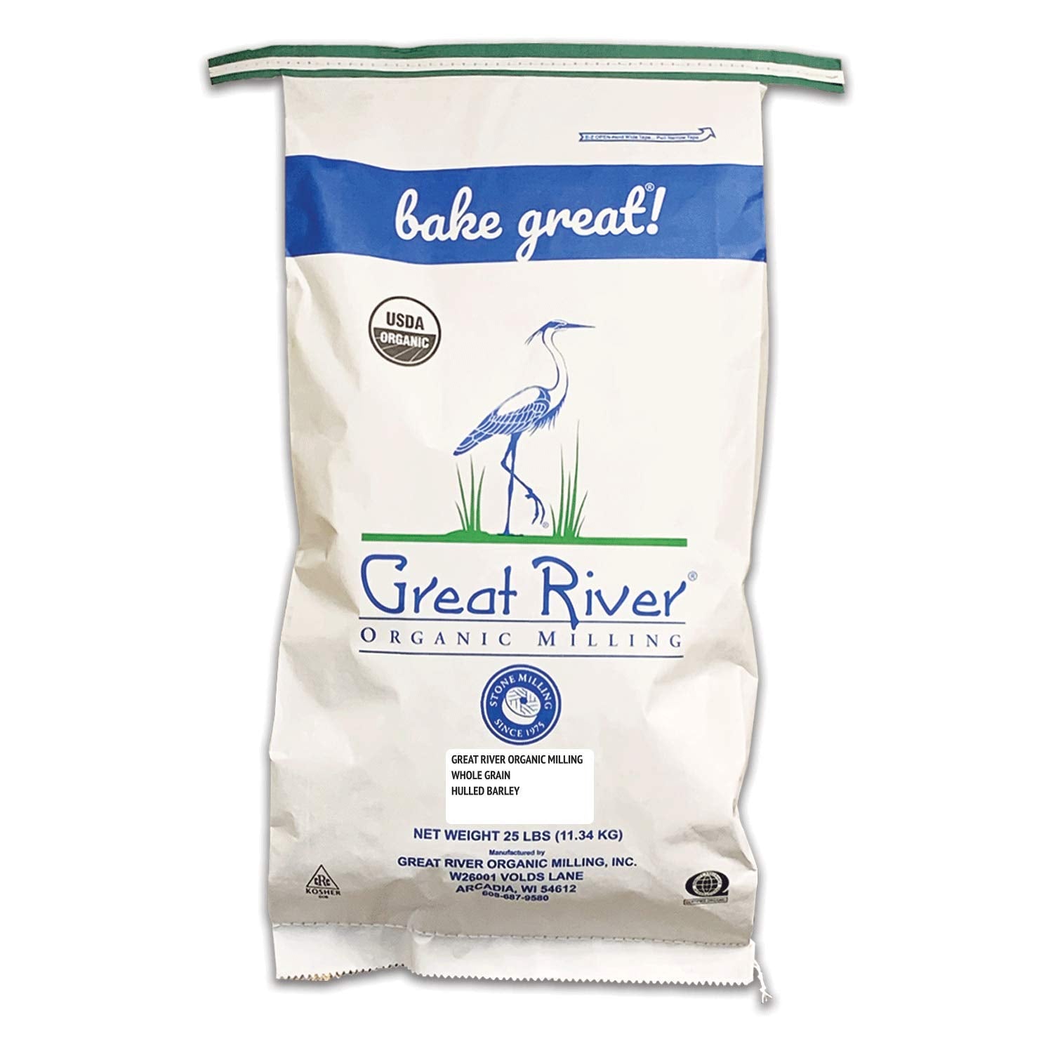 Organic Hulled Barley Grain for Cooking and Baking Needs