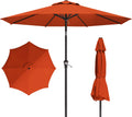 10FT Patio Umbrella with Crank & One-Touch Tilt - Large Outdoor Shade