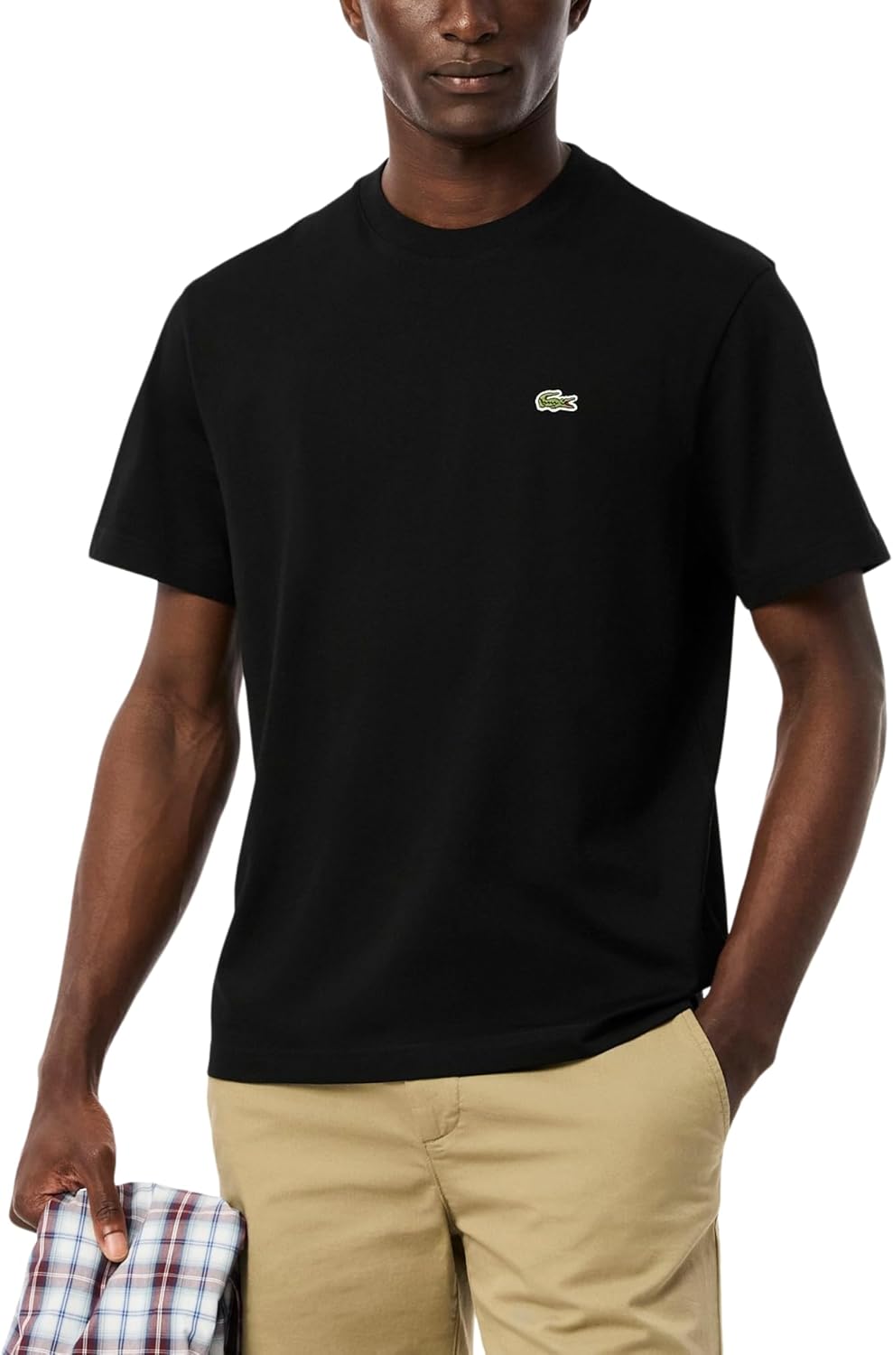 Lacoste Men's Cotton Logo Tee: Timeless Style and Comfort