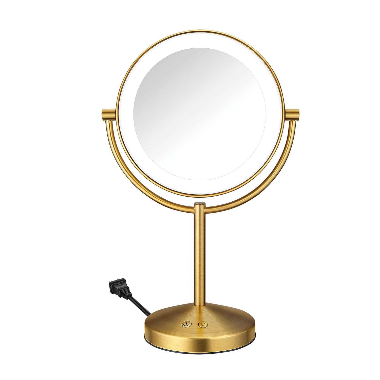 Conair Lighted Makeup Mirror with 1X/10X Magnification and LED