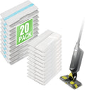 GuanQiao 20 Pack Shark VACMOP Replacement Pads - Disposable Floor