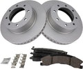 Front Ceramic Brake Pad & Rotor Kit for 2012-2019 Nissan NV - G-Coated