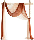 Ling's Moment Deluxe Wedding Arch Draping Fabric for Ceremonies