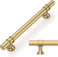 Champagne Bronze Cabinet Pulls 5 in Hole Centers - 10 Pack