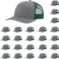 Richardson 112 Classic Six-Panel Adjustable Snapback Trucker Cap reach