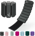 Wrist & Ankle Weights 1 Pair (1 lb/2 lb Each) - Adjustable Silicone