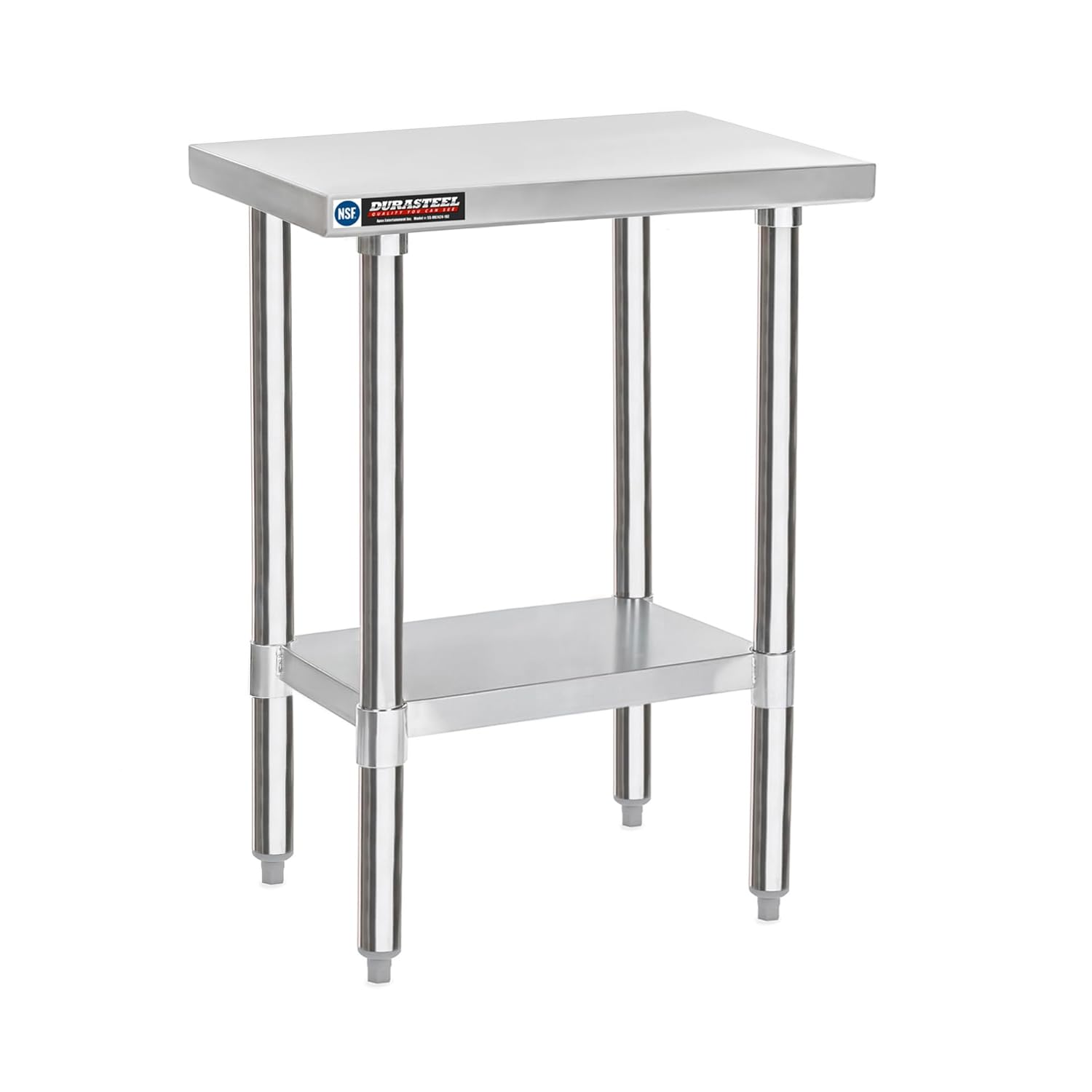 DuraSteel Stainless Steel Table - Commercial Grade Worktable