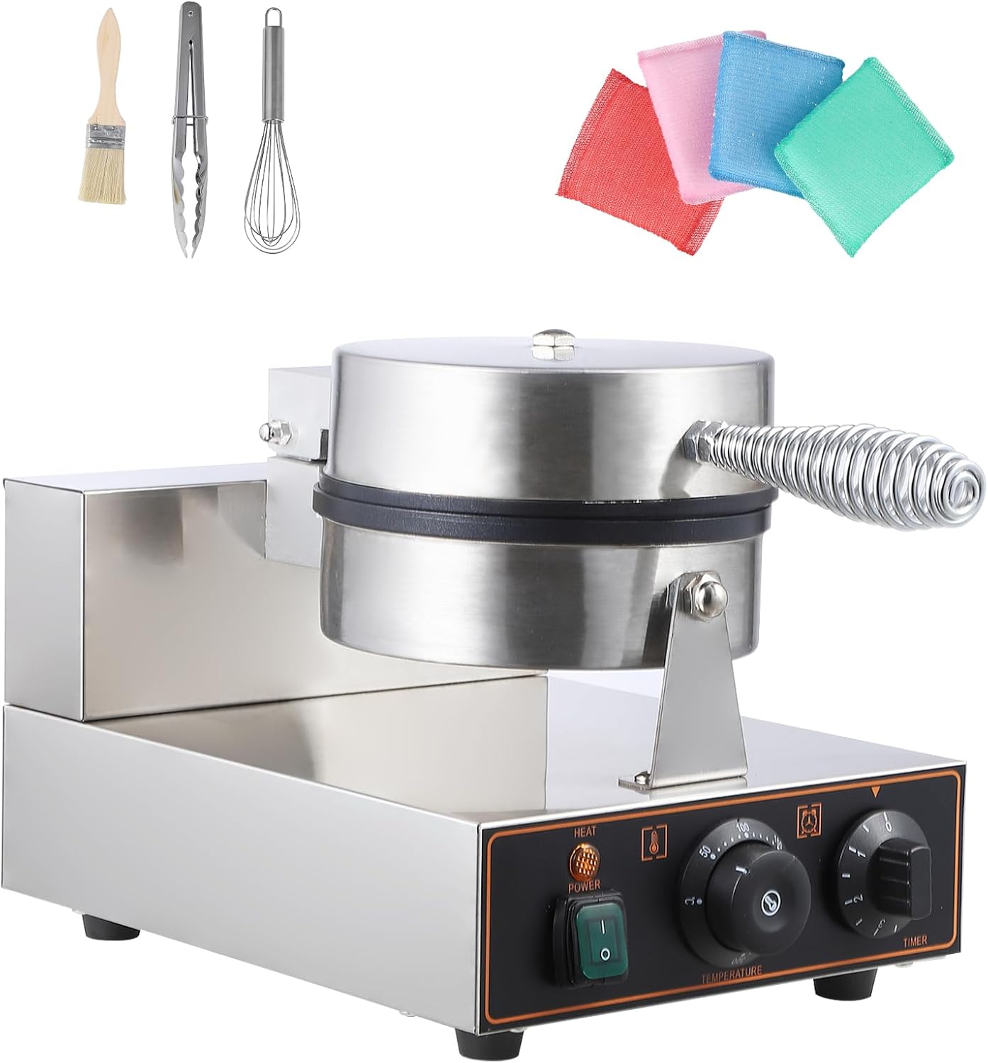 Commercial Waffle Maker - Perfect Control for Crispy Waffles